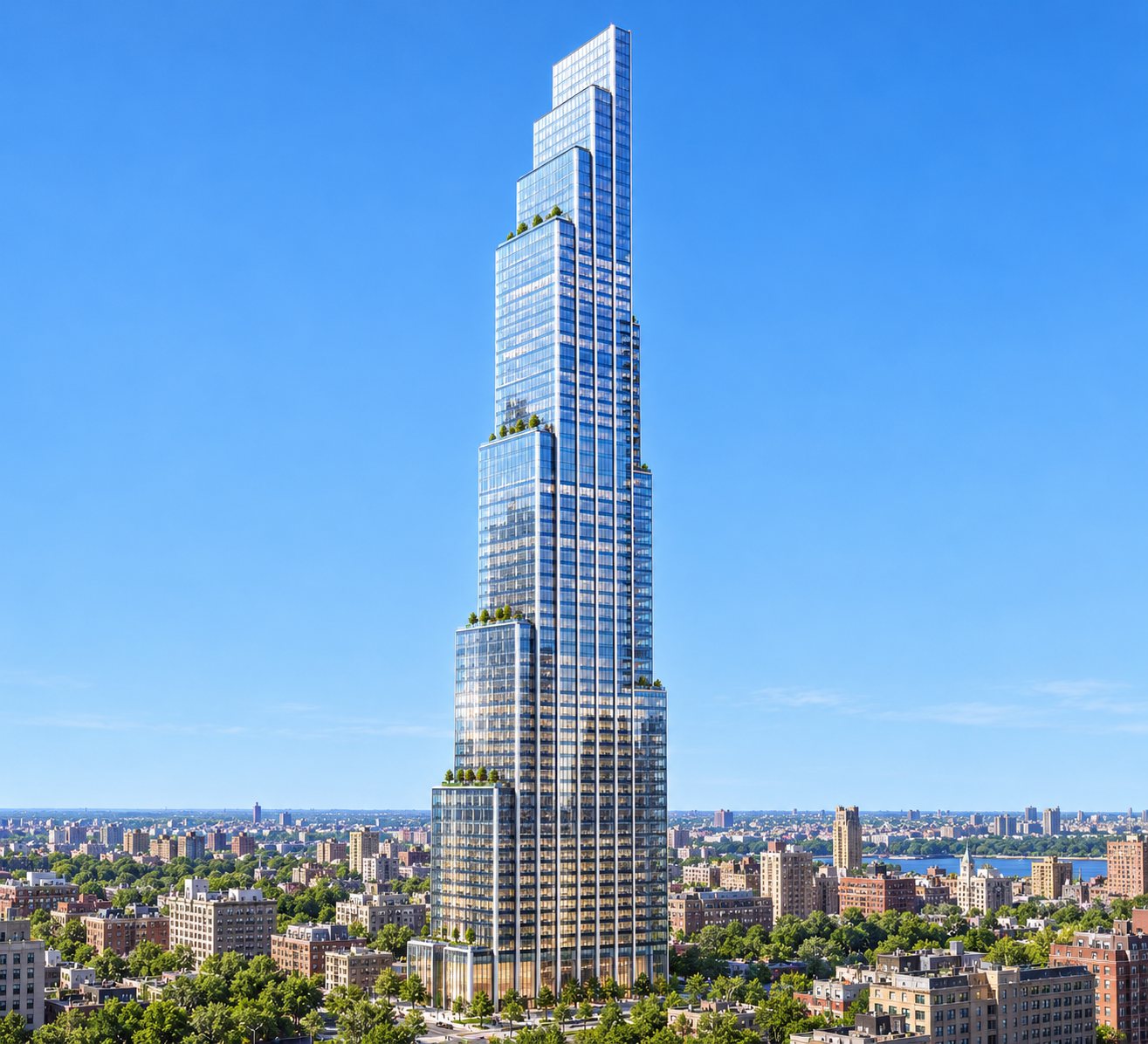 Illustration of 350 Park Avenue in New York