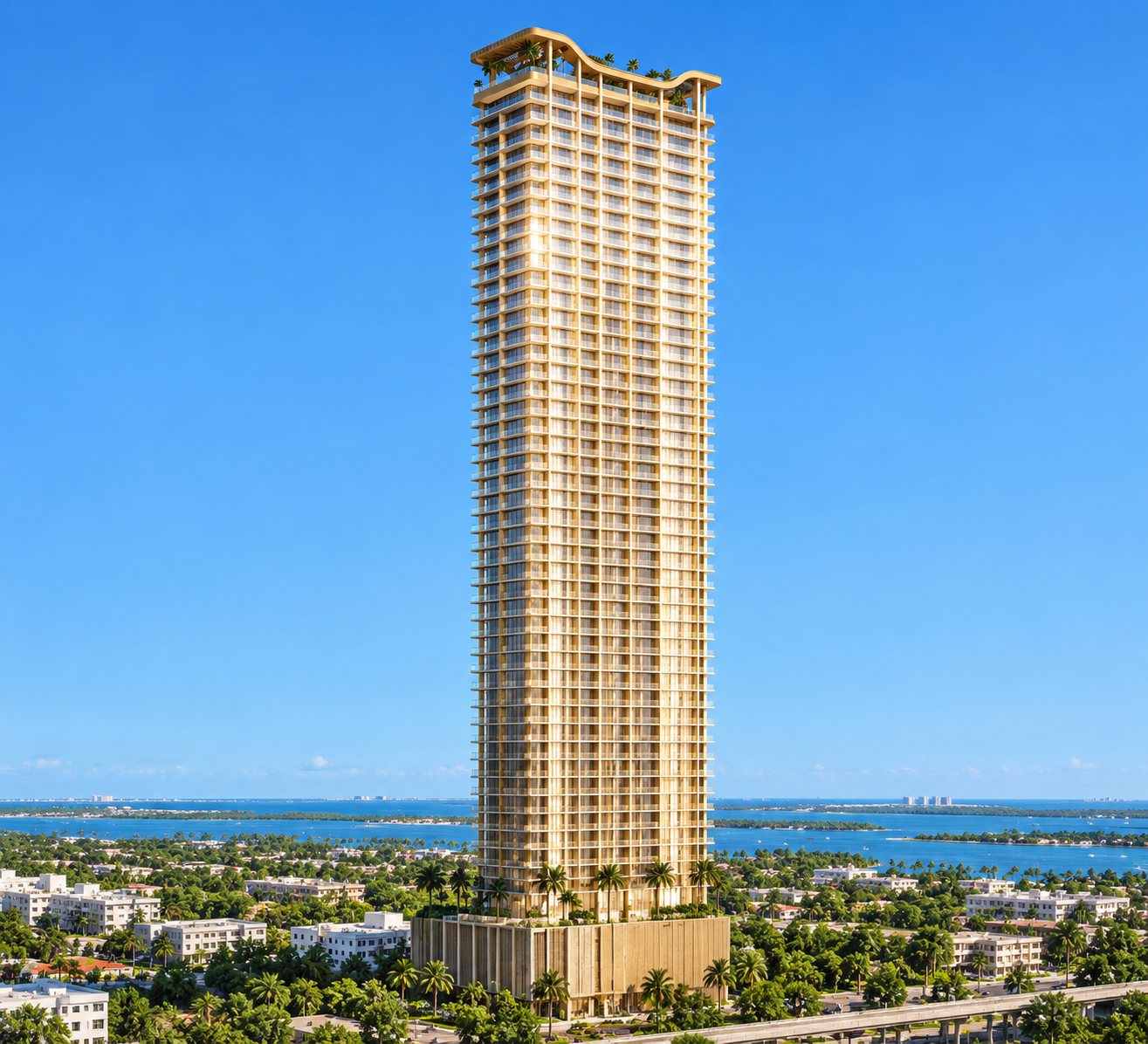 Illustration of Clear Residences in Miami