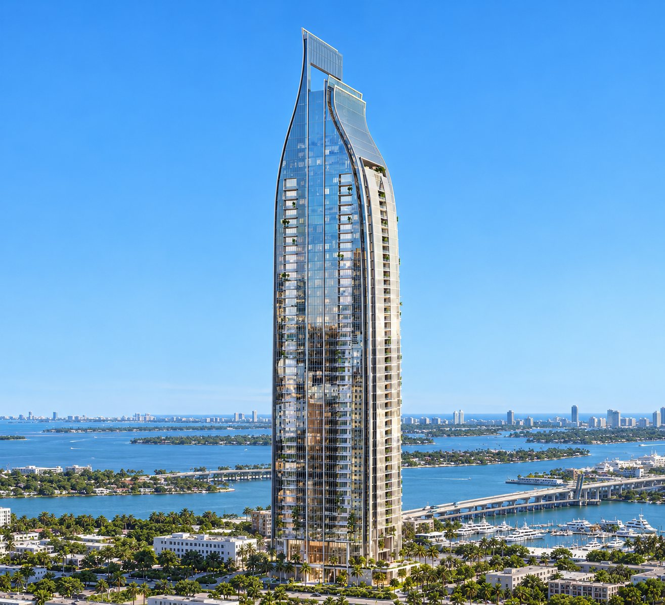 Illustration of Delano Residences Miami