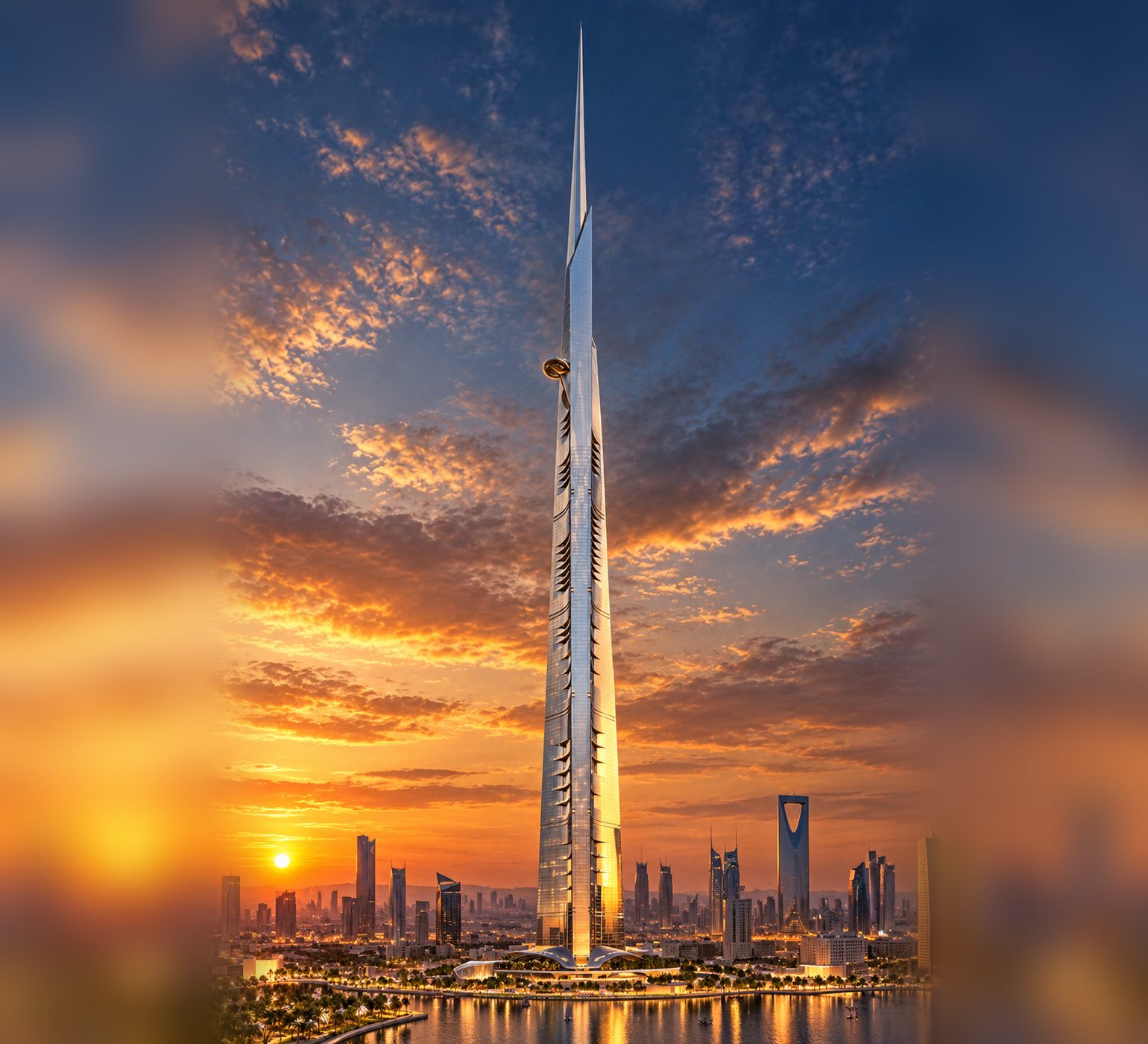 Illustration of Jeddah Tower