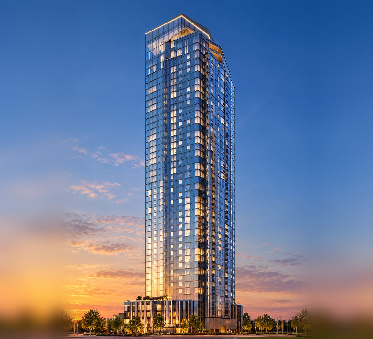 Illustration of Sloane in Seattle at dusk