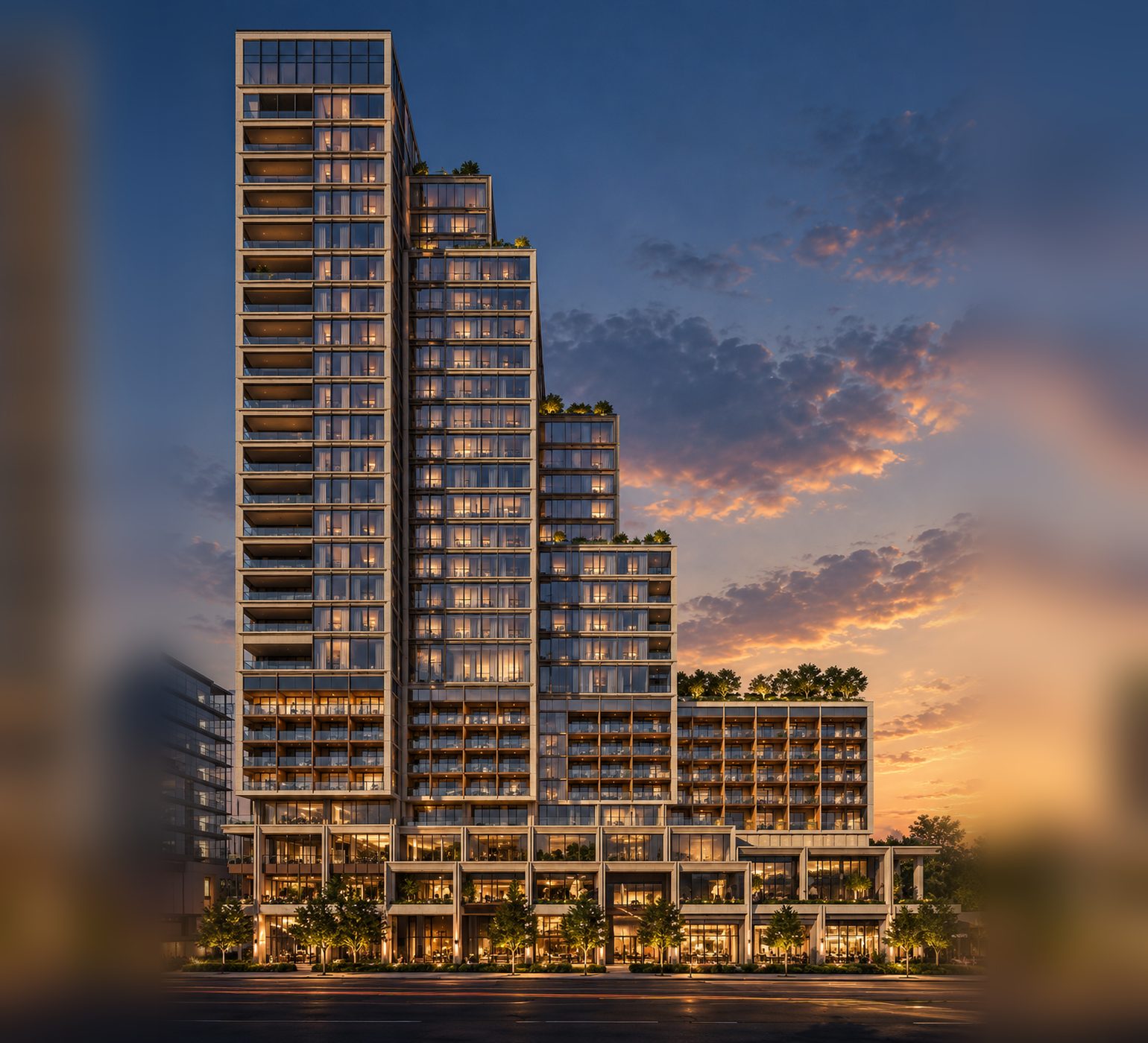 Illustration of The Knox (Auberge Hotel & Residences) in Dallas